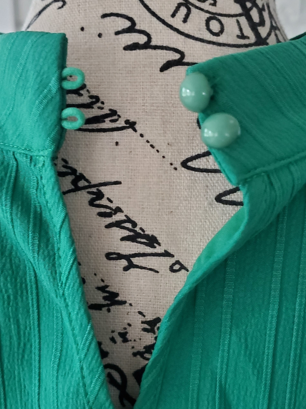 SHEIN Emerald Green Halter Mini Dress - Picture 5 of 5